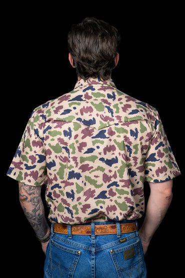 Ferrell Camo Short Sleeve Snap Shirt
