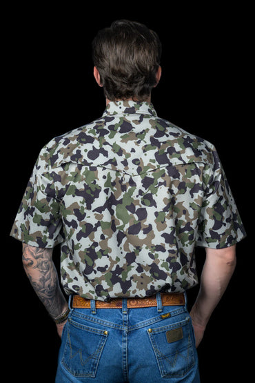 Ferrell Camo 2.0 Short Sleeve Snap Shirt