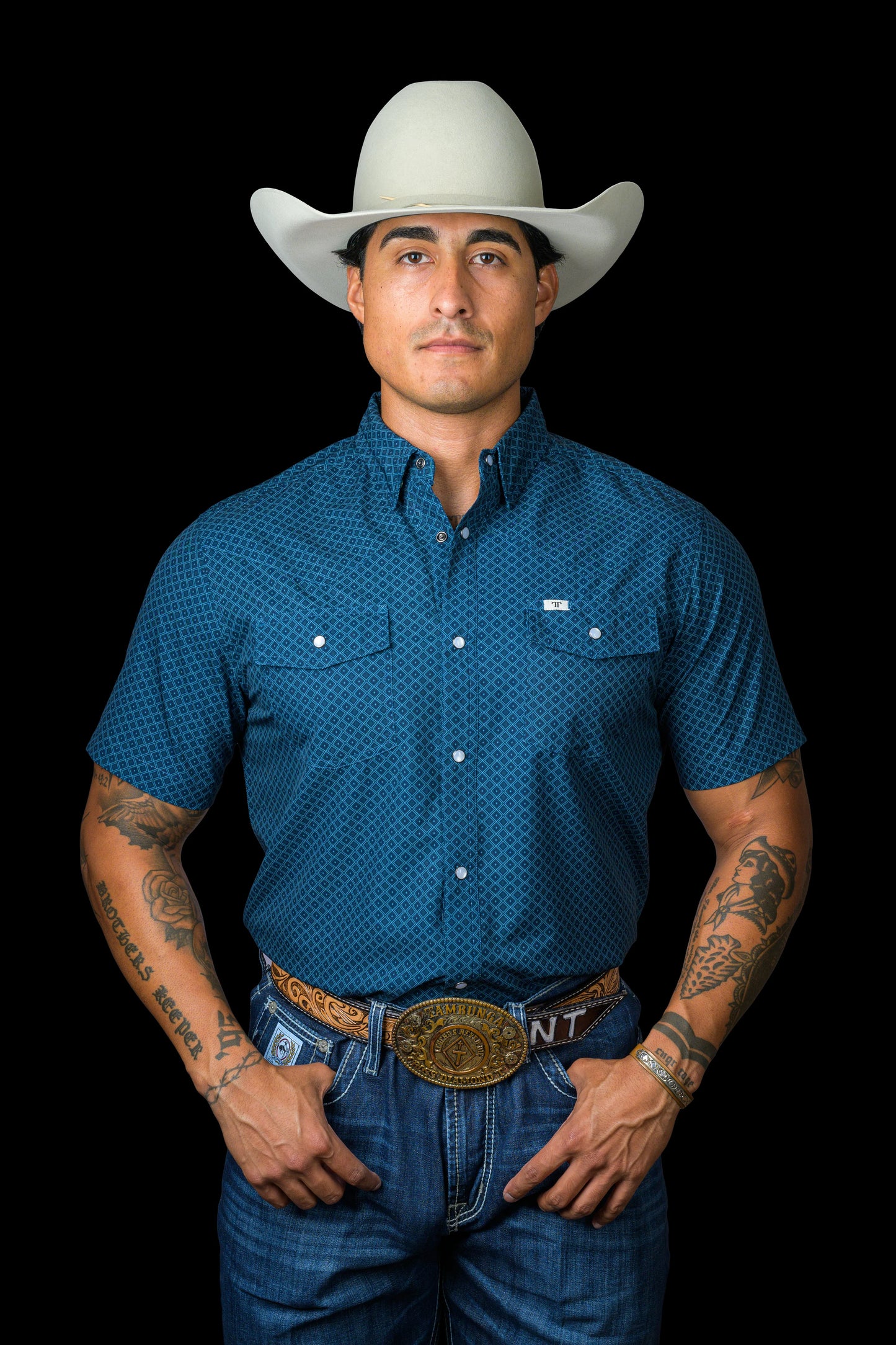 Ferrell The Frost - Short Sleeve Snap Shirt