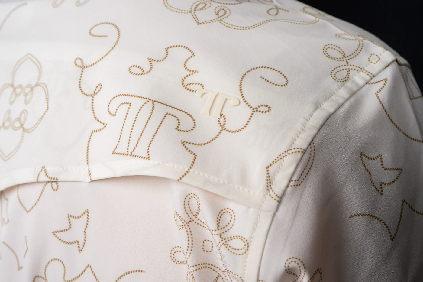 Ferrell The Carson - Beige Short Sleeve Snap Shirt