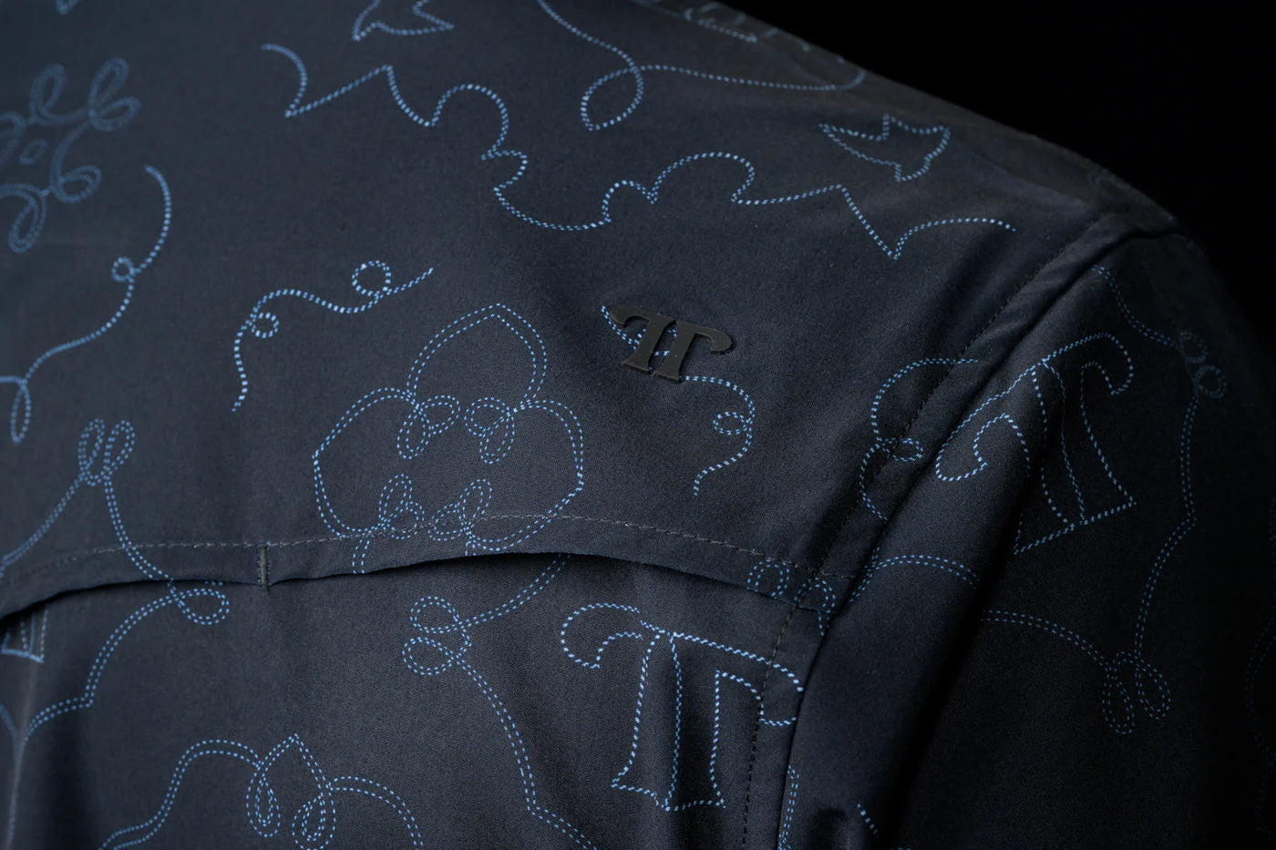 Ferrell The Carson - Black Short Sleeve Snap