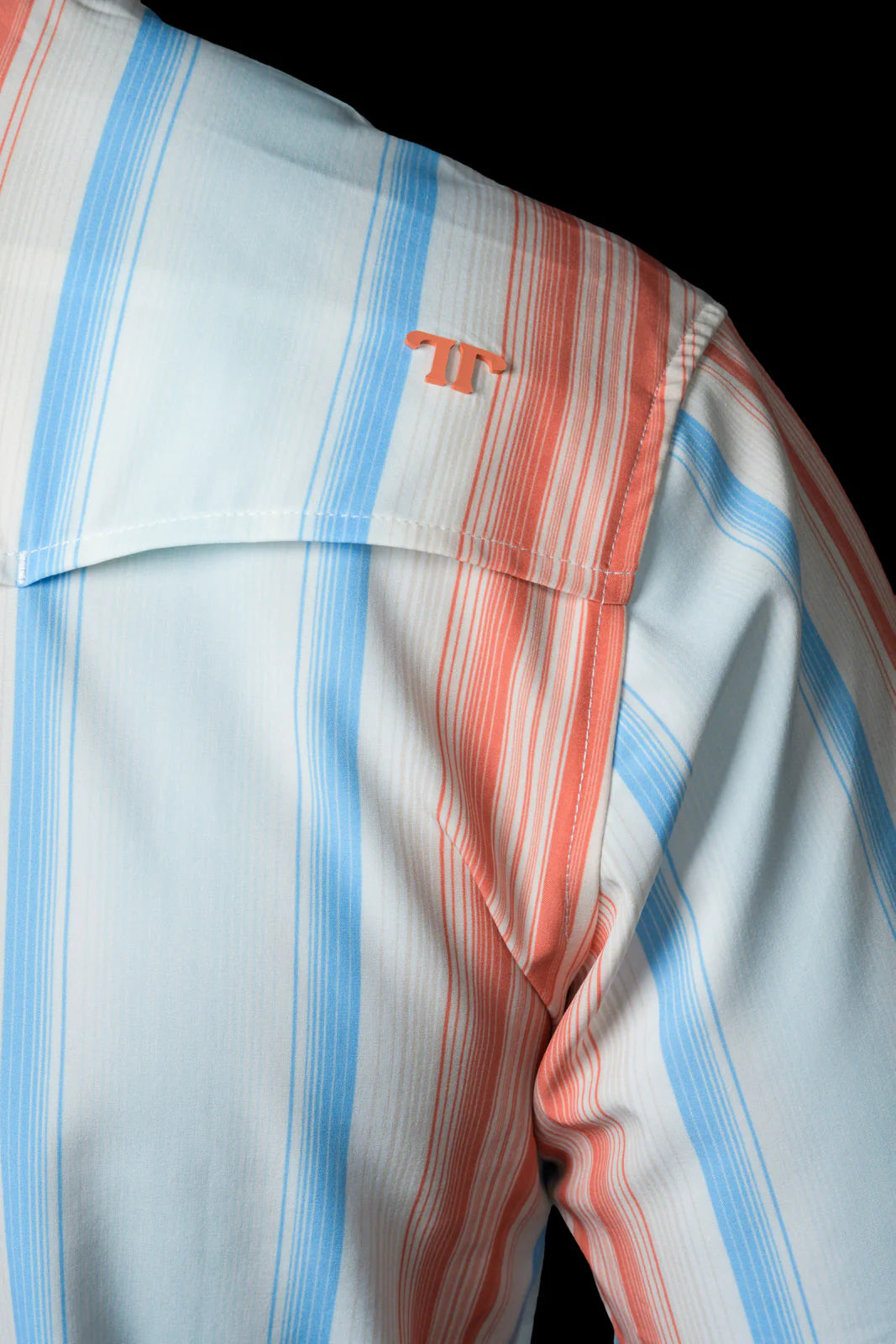 Ferrell The Harrison In Salmon - Short Sleeve Snap Shirt