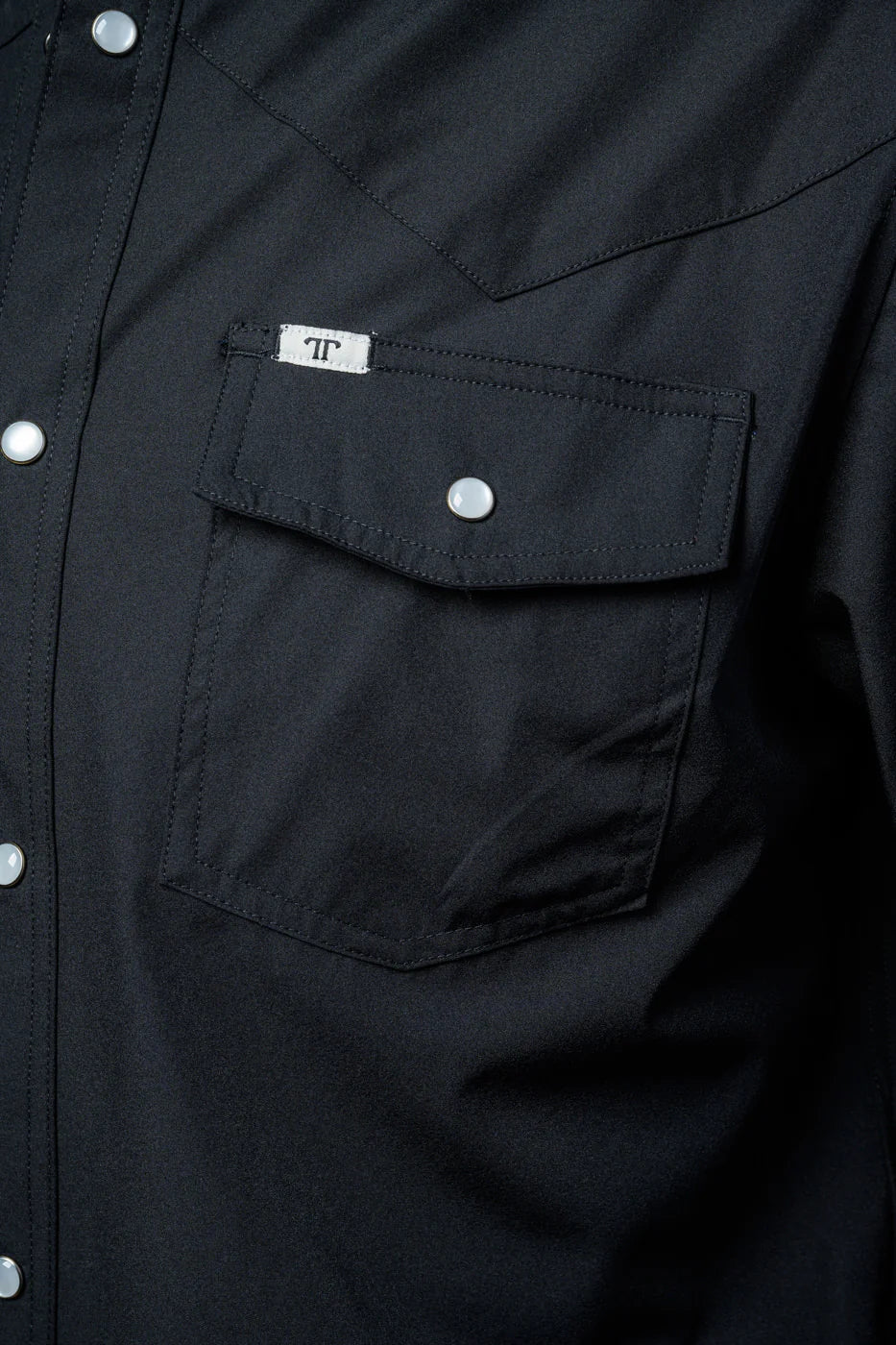 Ferrell CORE - Black Short Sleeve Snap Shirt