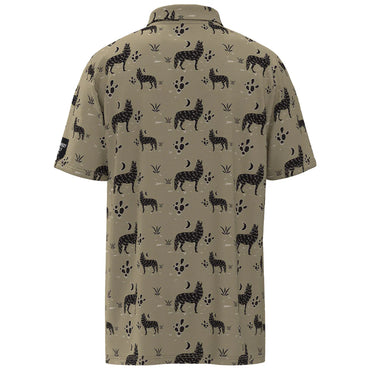 Hooey "Hot Shot" Taupe Polo