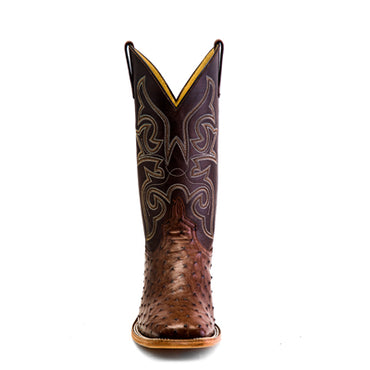 AB Top Hand Collection Kango Tobac FQ Ostrich Boots