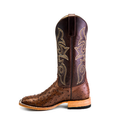 AB Top Hand Collection Kango Tobac FQ Ostrich Boots