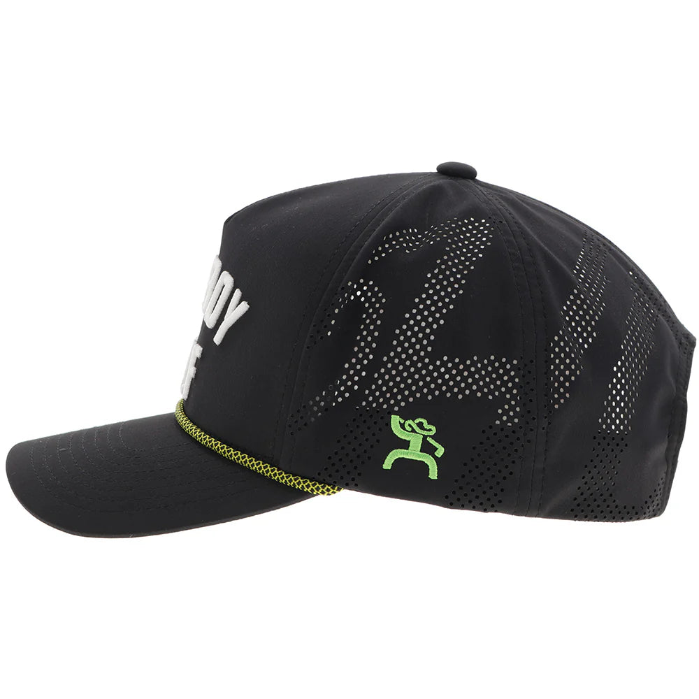 Hooey "Cowboy Golf" Black Hat