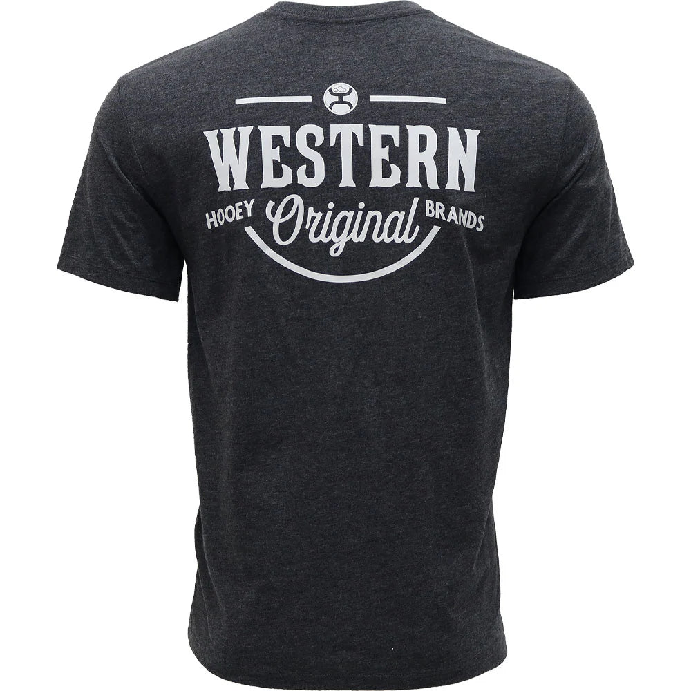 Hooey "Western OG" Charcoal Heather T-shirt