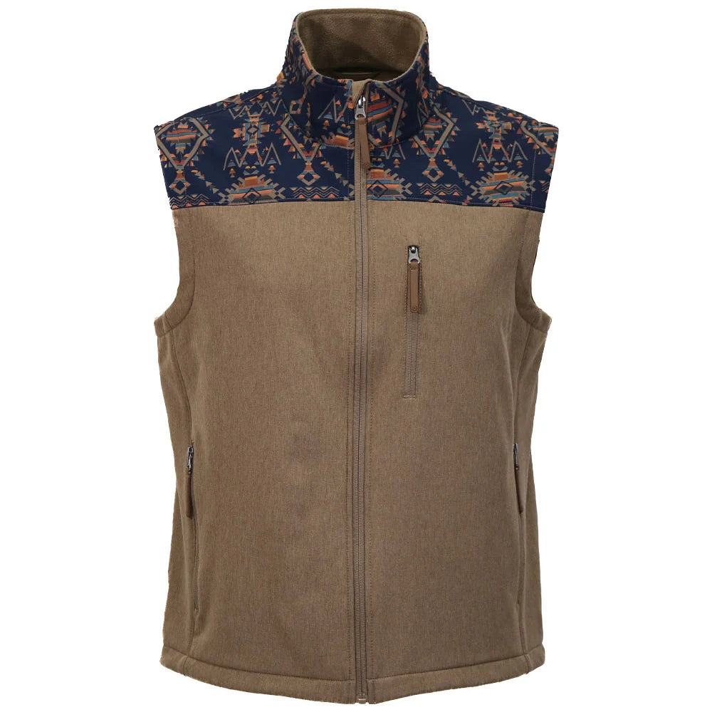 Hooey "Jackson" Softshell Brown Vest