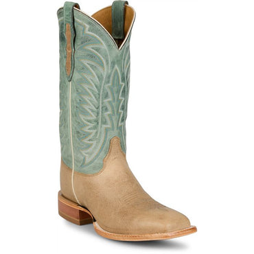 Justin Bone Burchett 13" Goat Boots