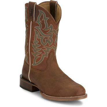 Justin Disco Man 11" Western Rustic Boots