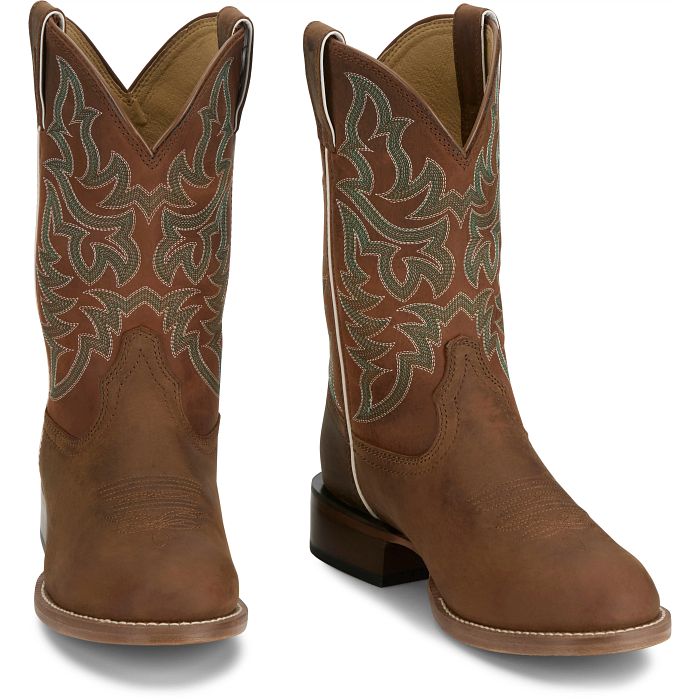 Justin Disco Man 11" Western Rustic Boots