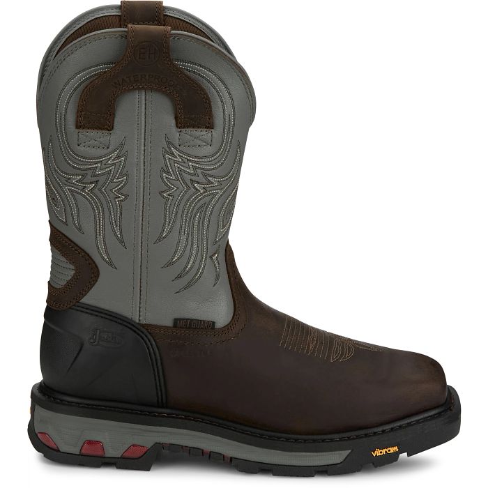 Justin Tanker 11" Steel Toe Work Boots