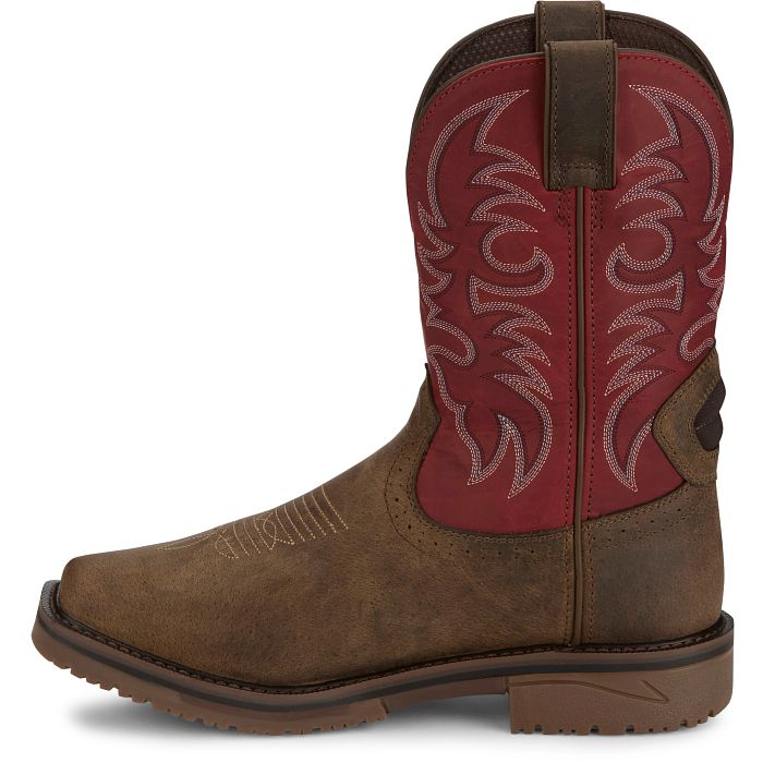 Justin Thorn 11" Waterproof Met Guard Comp Toe Boots