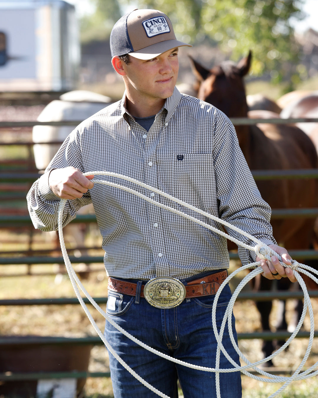 Cinch Classic Fit Button Down Western Shirt