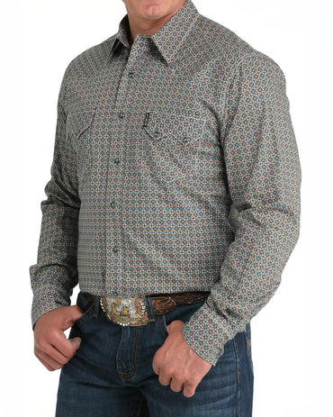 Cinch Men's Multicolor Modern Fit Snap Front Western Shirt