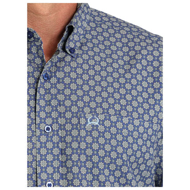 Cinch ARENAFLEX Blue Pattern Shirt
