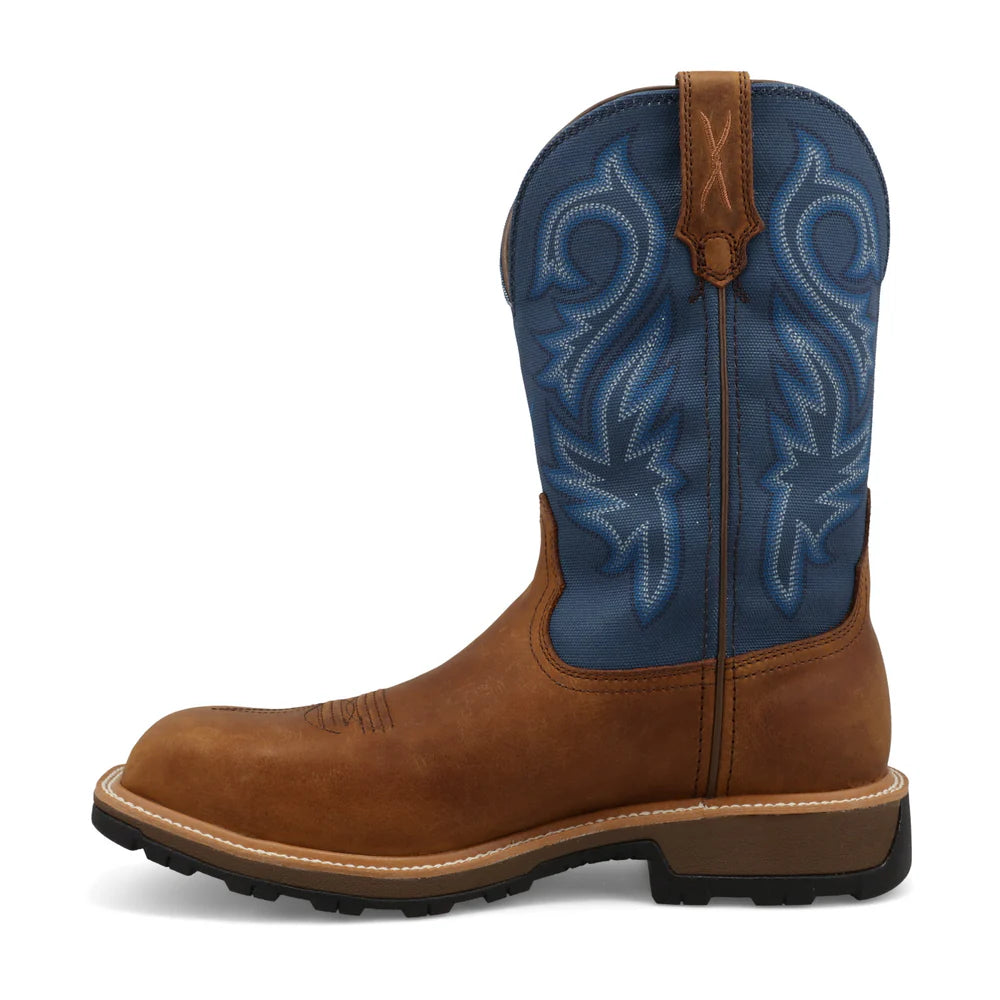 Twisted X 11" Rustic Brown & Niagara UltraLite X™ Work Boots