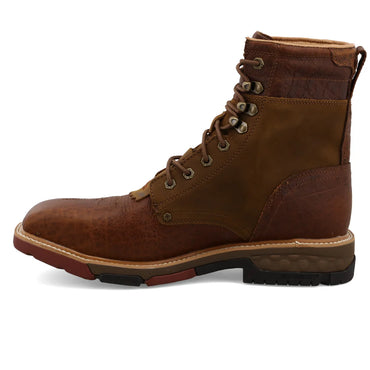 Twisted X Saddle & Cognac 8" CellStretch Lacer Boots