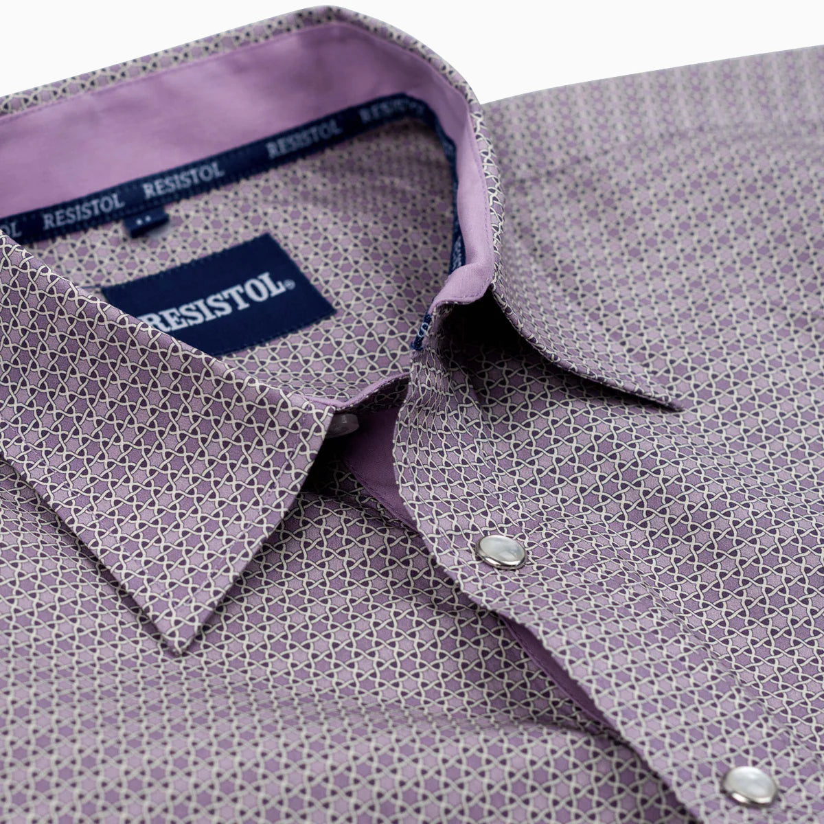 Resistol Arcadia Purple Snap Shirt