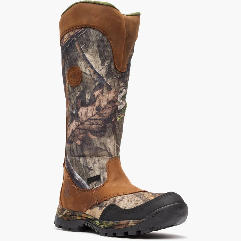 Rocky Lynx Snake Waterproof Zipper Pull-On Snake Boots