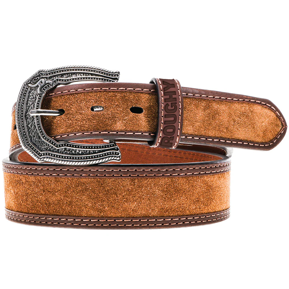 Hooey "Boseman" Roughout Leather Roughy Belt