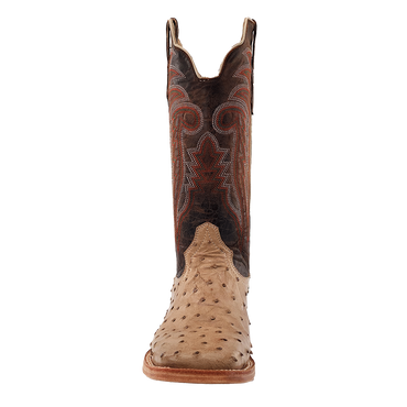 R. Watson Sand Bruciato FQ Ostrich Boots