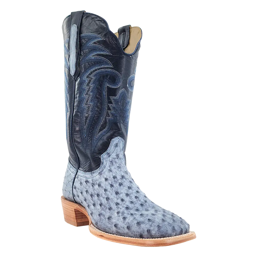 R. Watson Denim Bruciato FQ Ostrich