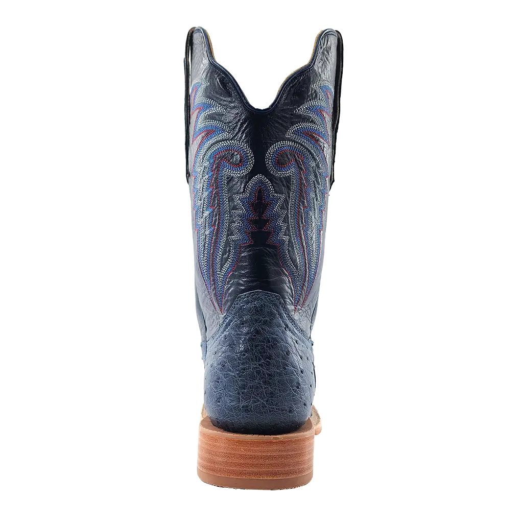 R. Watson American Blue Jean FQ Ostrich Boots