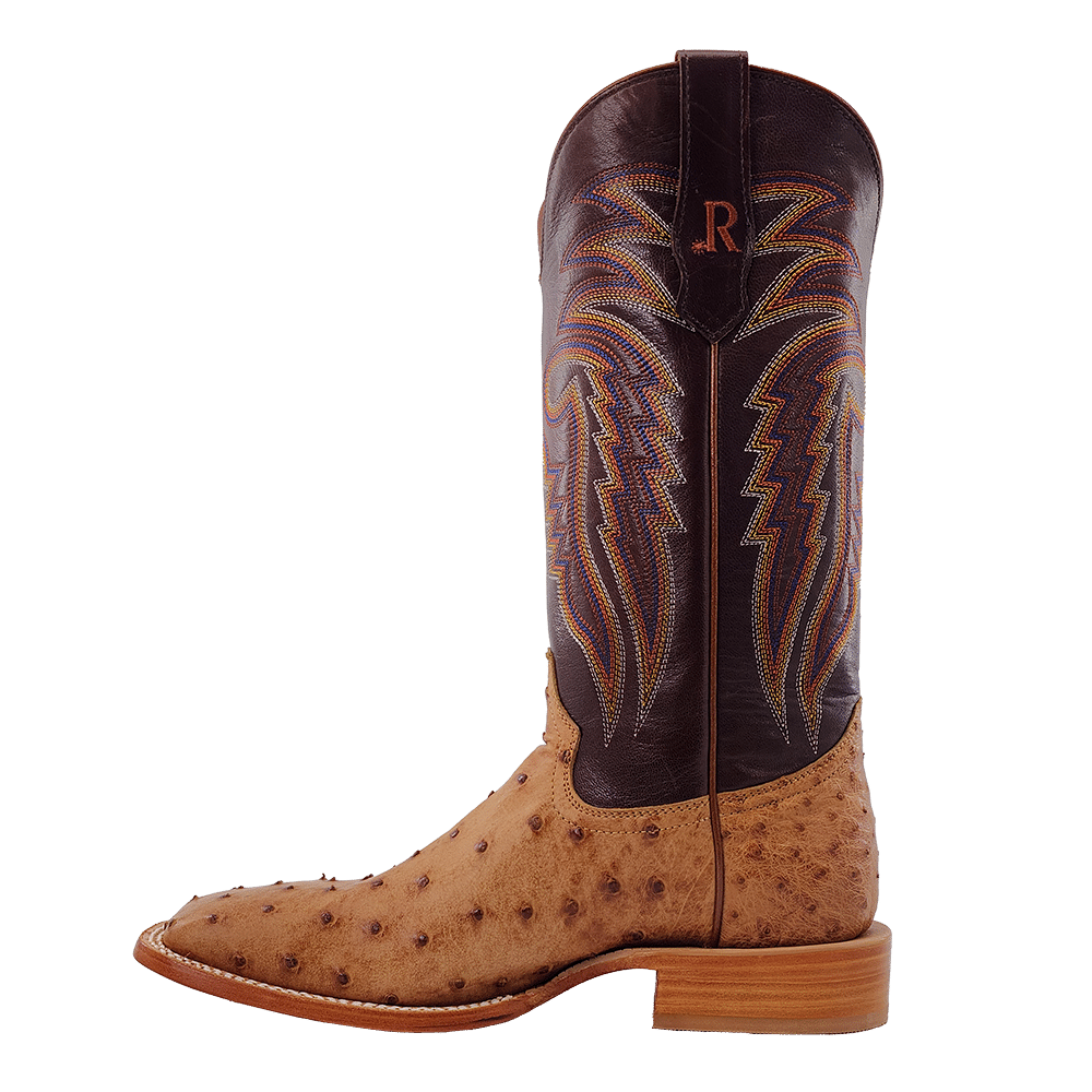 R. Watson Antique Saddle FQ Volcano Brass Boots