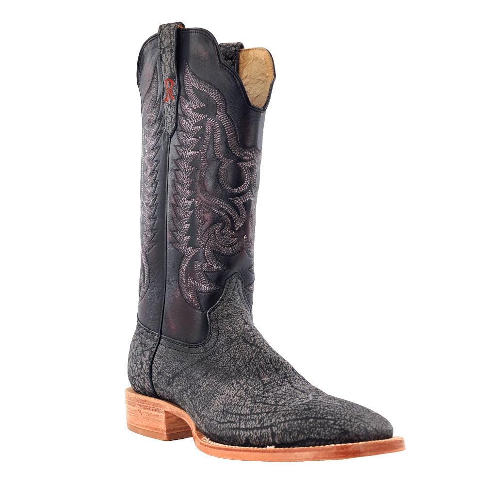 R. Watson Smoky Gray Cape Buffalo Boots