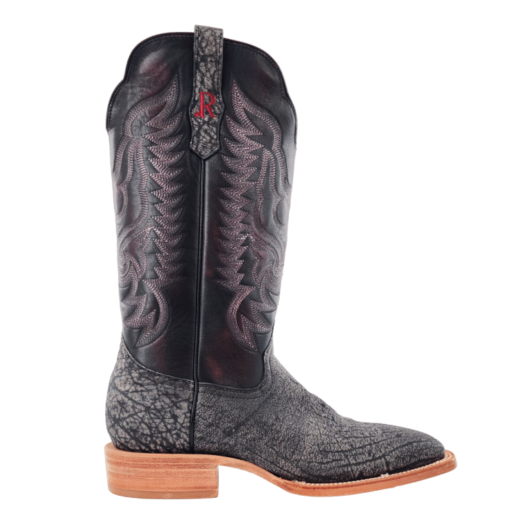 R. Watson Smoky Gray Cape Buffalo Boots