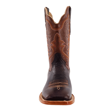 R. Watson Walnut Cowhide Boots