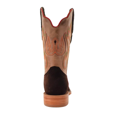 R. Watson Chocolate Roughout Boots