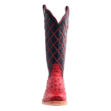 R. Watson Red Rose FQ Ostrich Boots