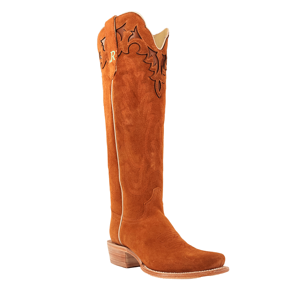 R. Watson Ginger Suede Boots