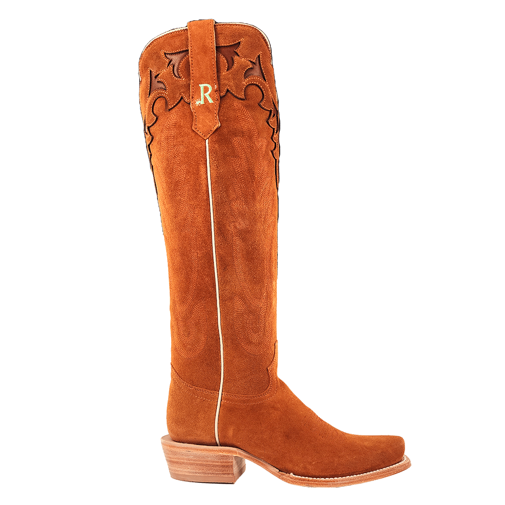 R. Watson Ginger Suede Boots