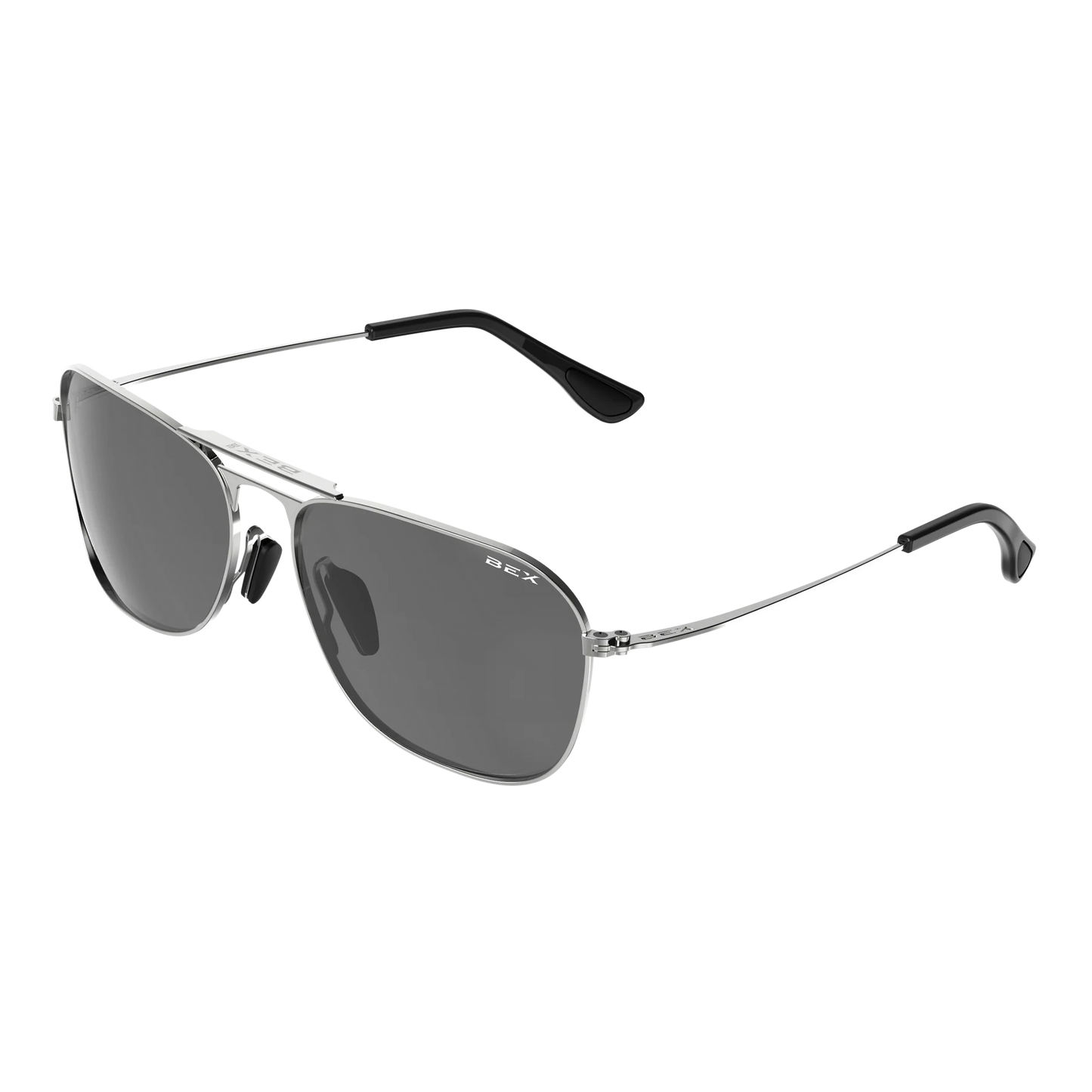 BEX - Ranger OTG Sunglasses in Silver & Gray