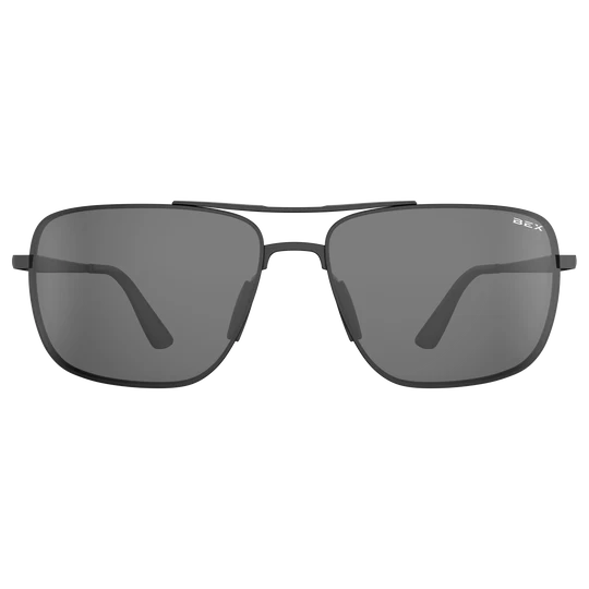 BEX - Porter Sunglasses in Matte Black & Gray