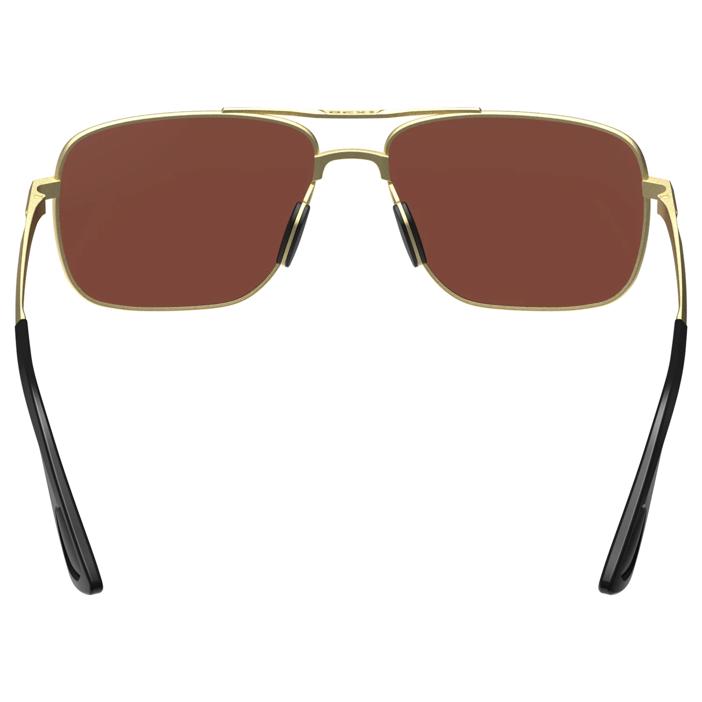 BEX- Porter Sunglasses in Matte Gold & Brown
