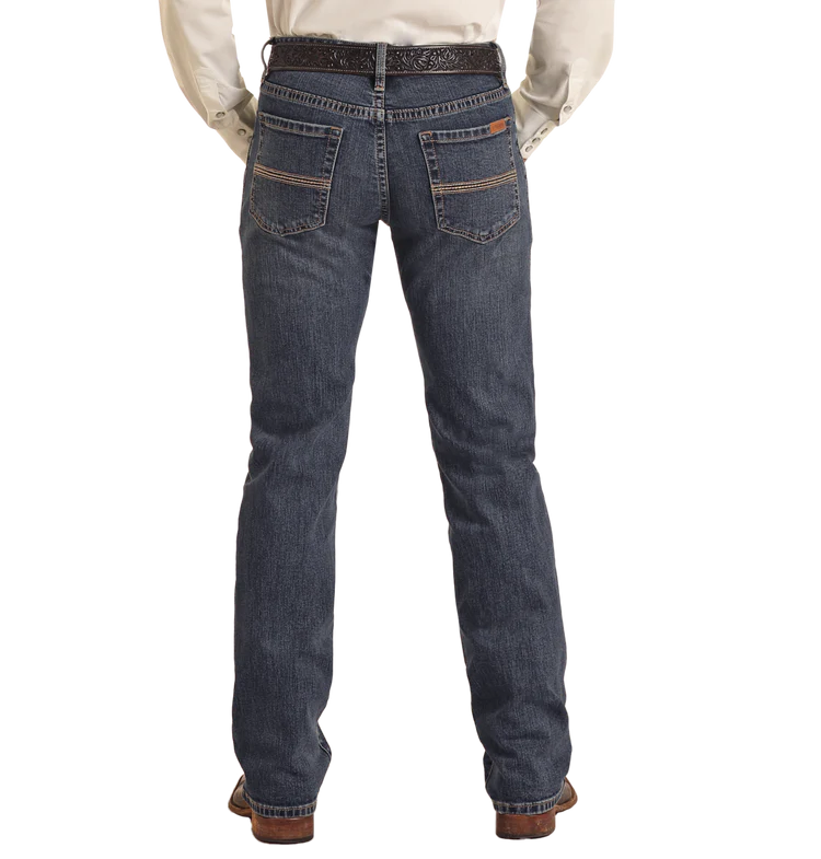 Rock & Roll Denim Vintage '46 Straight Leg Jeans