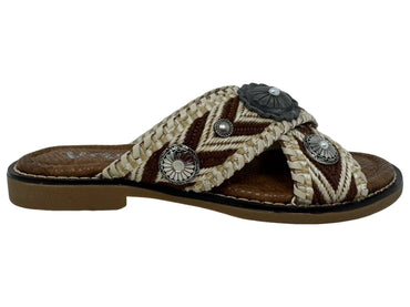 Jungle-Very G Western Slip on Sandal