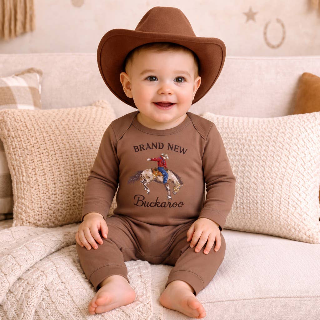 Brand New Buckaroo Baby Boy Western Cowboy Outfit