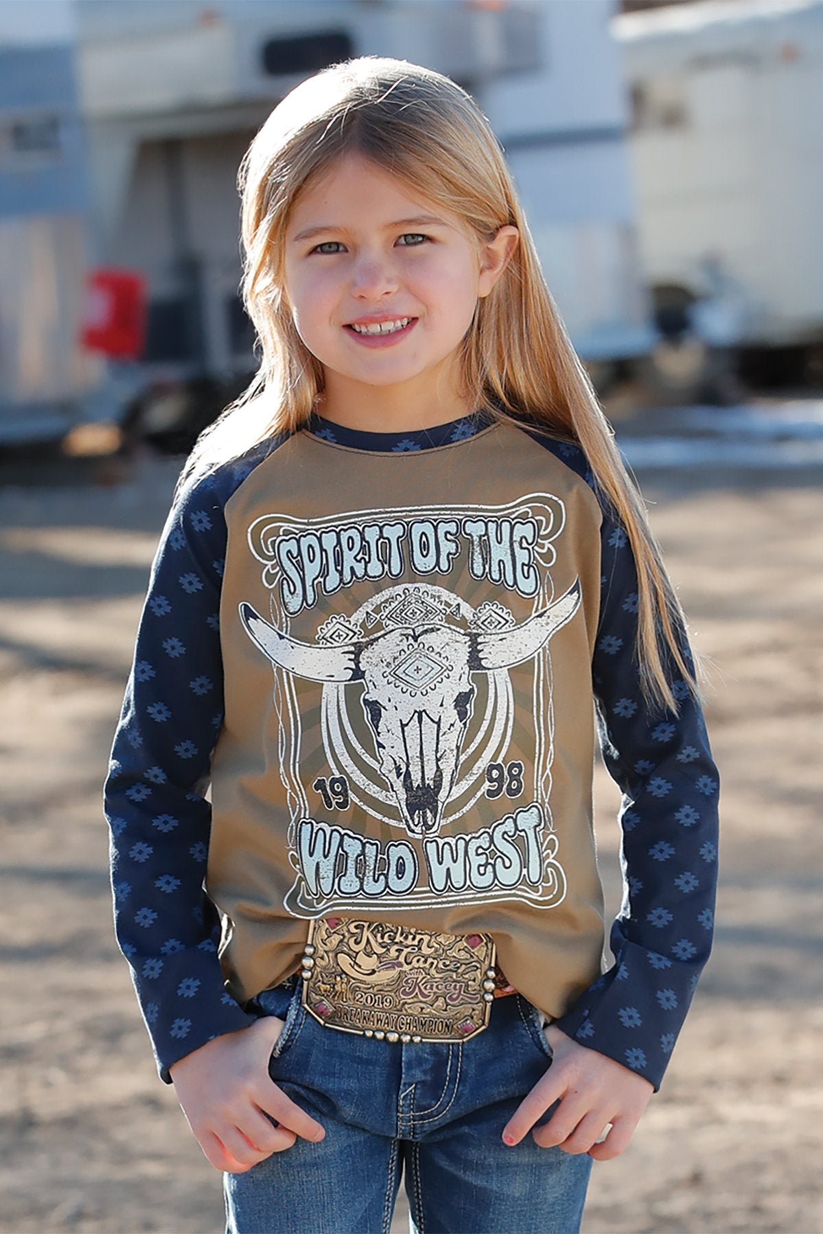 Girl's Spirit Of The Wild West Shirt