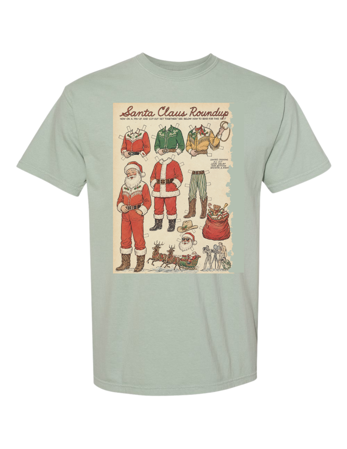 Santa Clause Roundup Tee