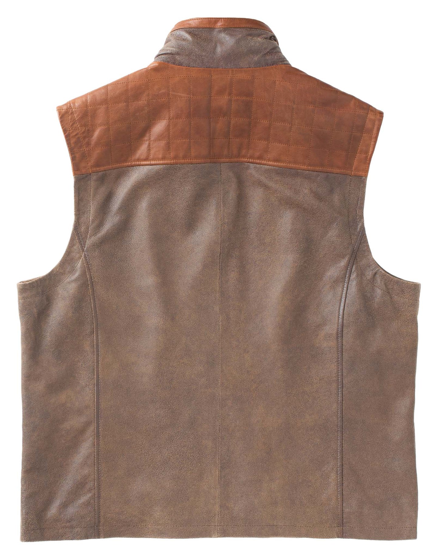 Dutch John Leather Vest - Peanut
