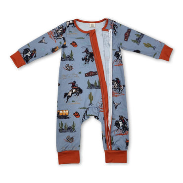Cactus Rodeo Baby Pajamas