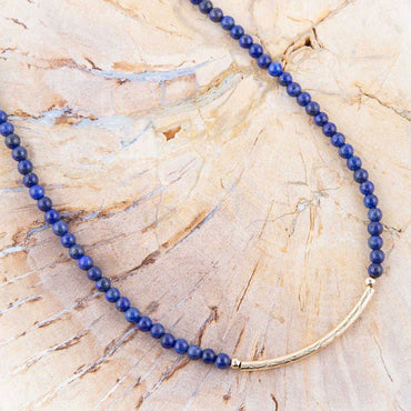 Barse Little Bit Lapis Necklace