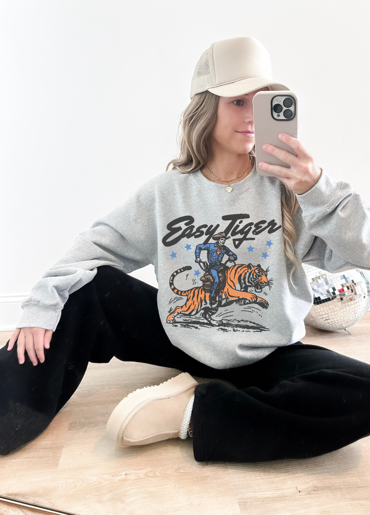 Easy Tiger Cowboy Graphic Sweatshirt