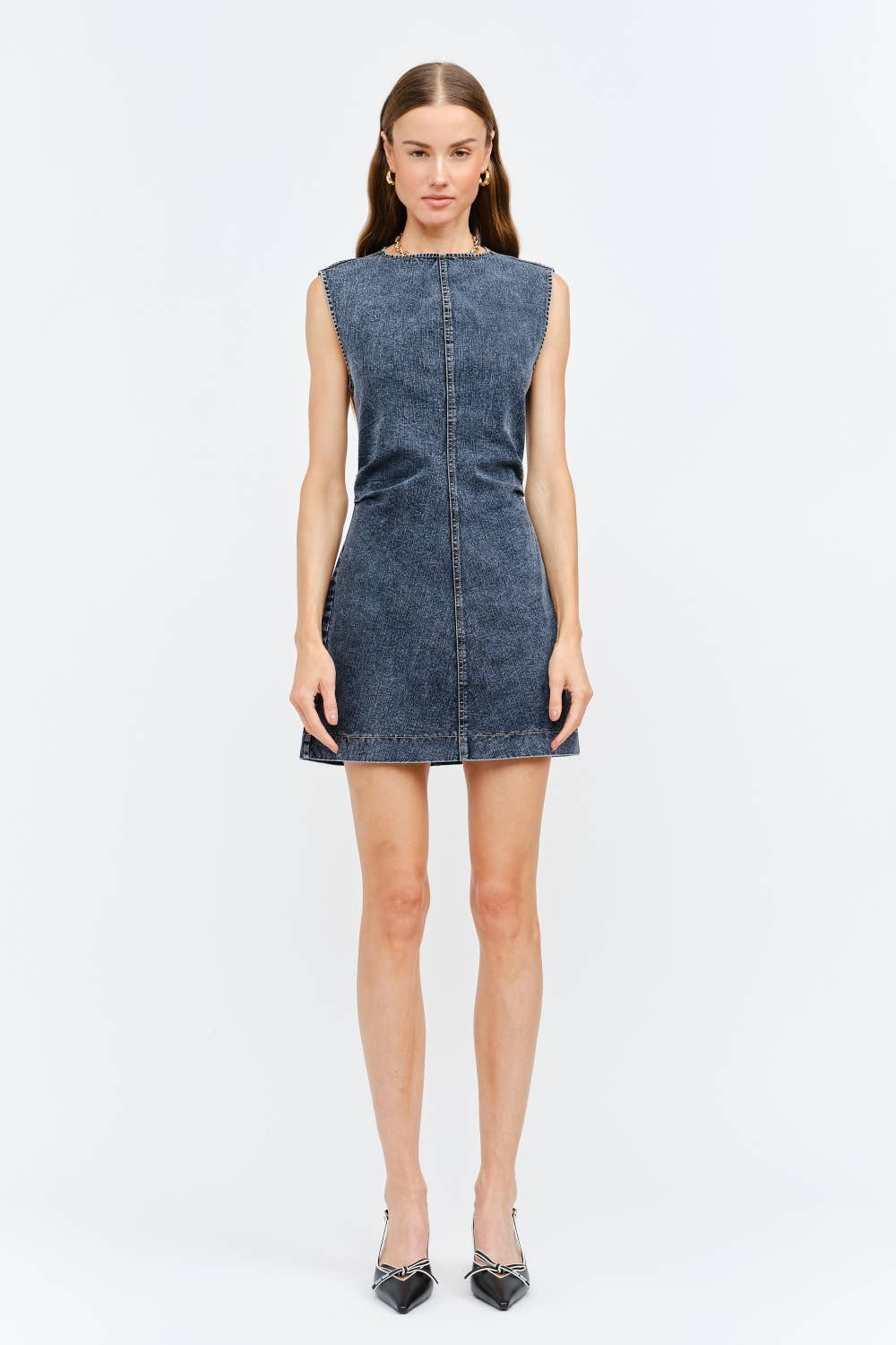Charlotte Indigo Dress